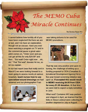 Christmas Newsletter 2011