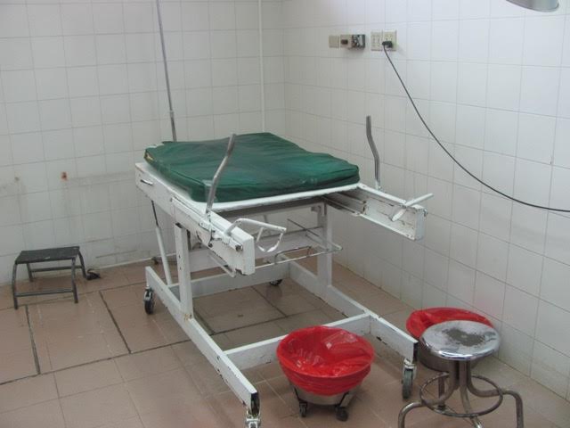 THE DELIVERY ROOM IN 300 BED ZACIMIL HOSPITAL